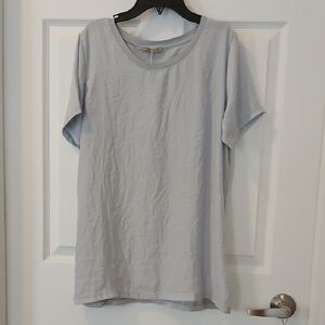 Zara Soft Gray Tee NWT